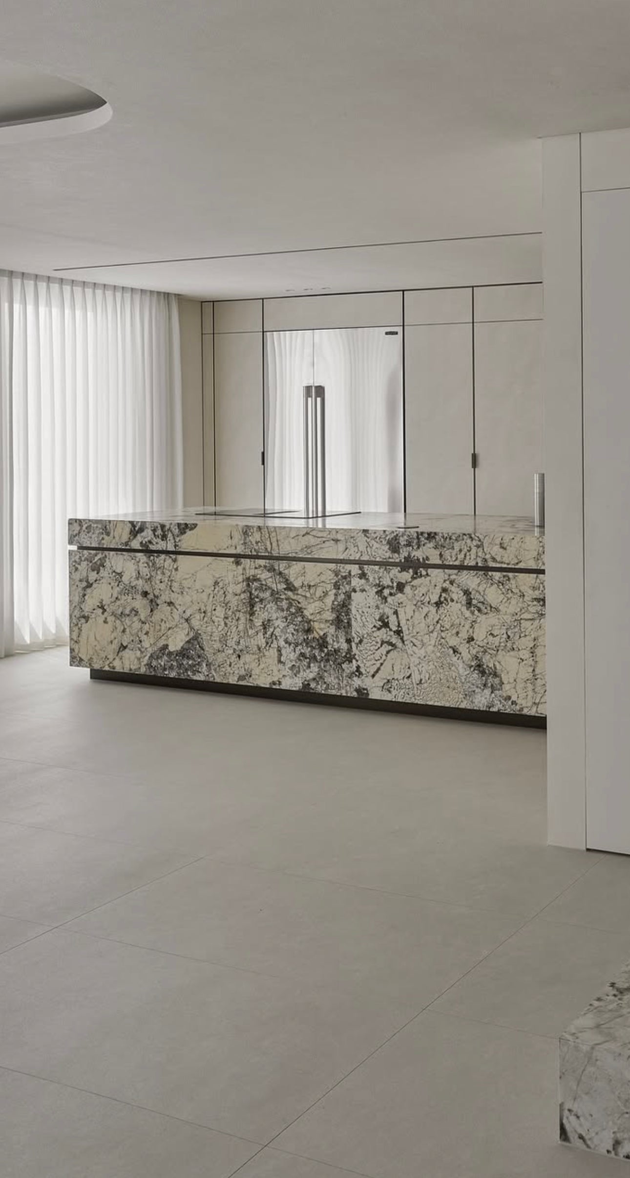 Gres moderno cream cement 60x120