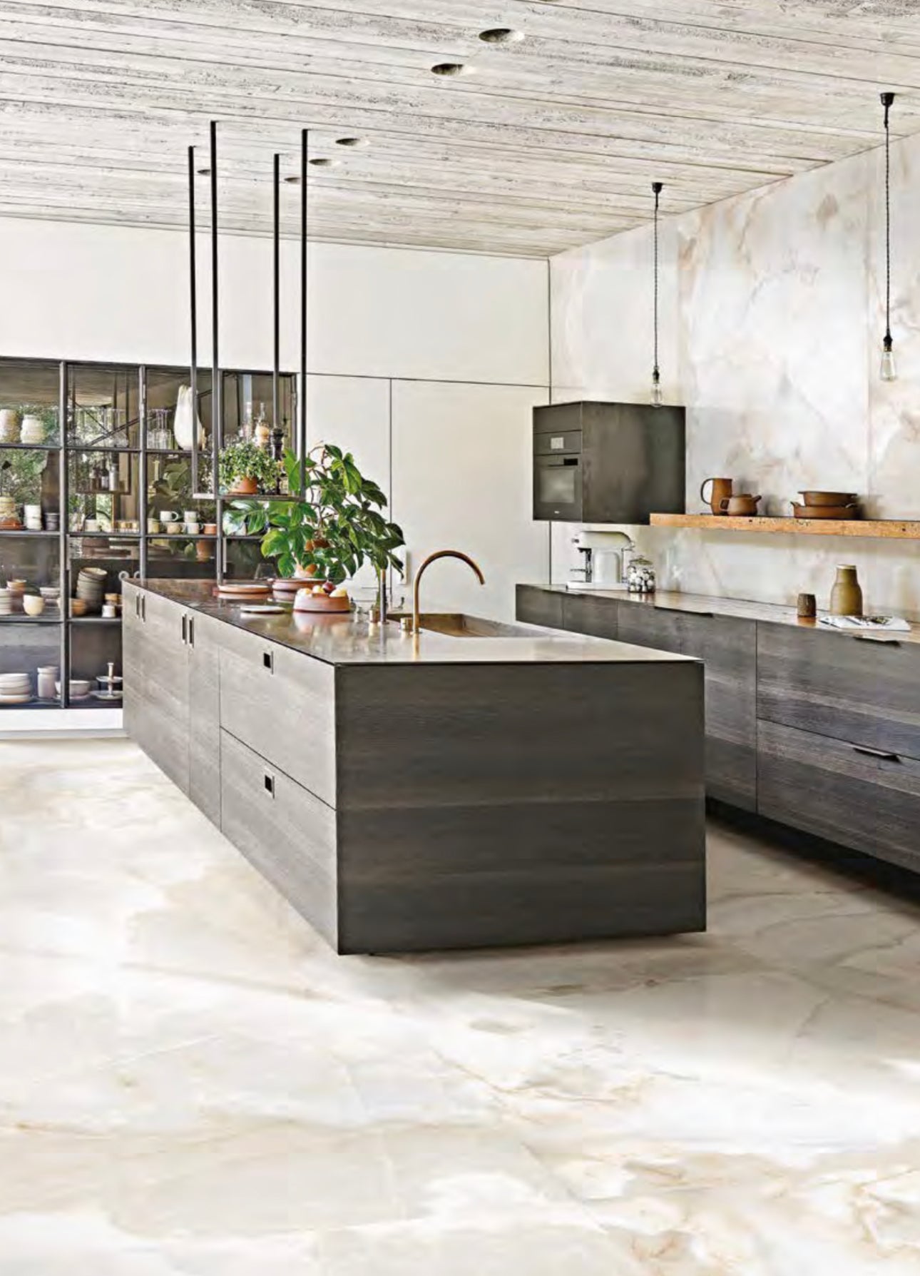 FLORIM - Reves pearl 120x280 glossy - Lastra Ceramica
