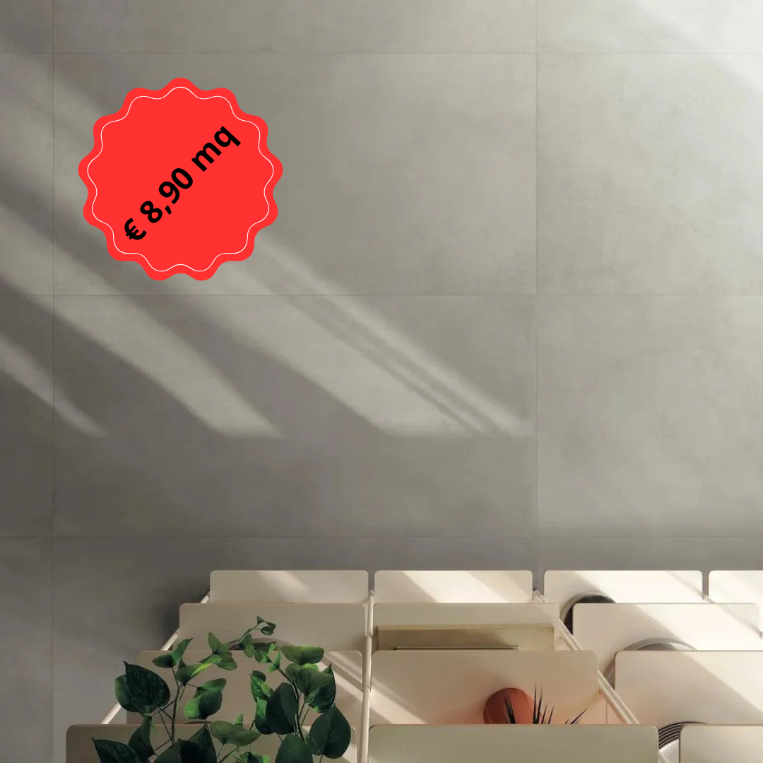 Gres effetto cemento grigio 60x120