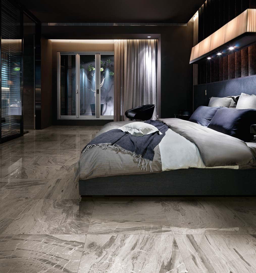 FLORIM - I MARMI REX MARBLE GRAY GLOSSY 80x80 - Lastra Ceramica