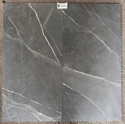 RICCHETTI - Archimarble calacatta black 60x60 - Lastra Ceramica