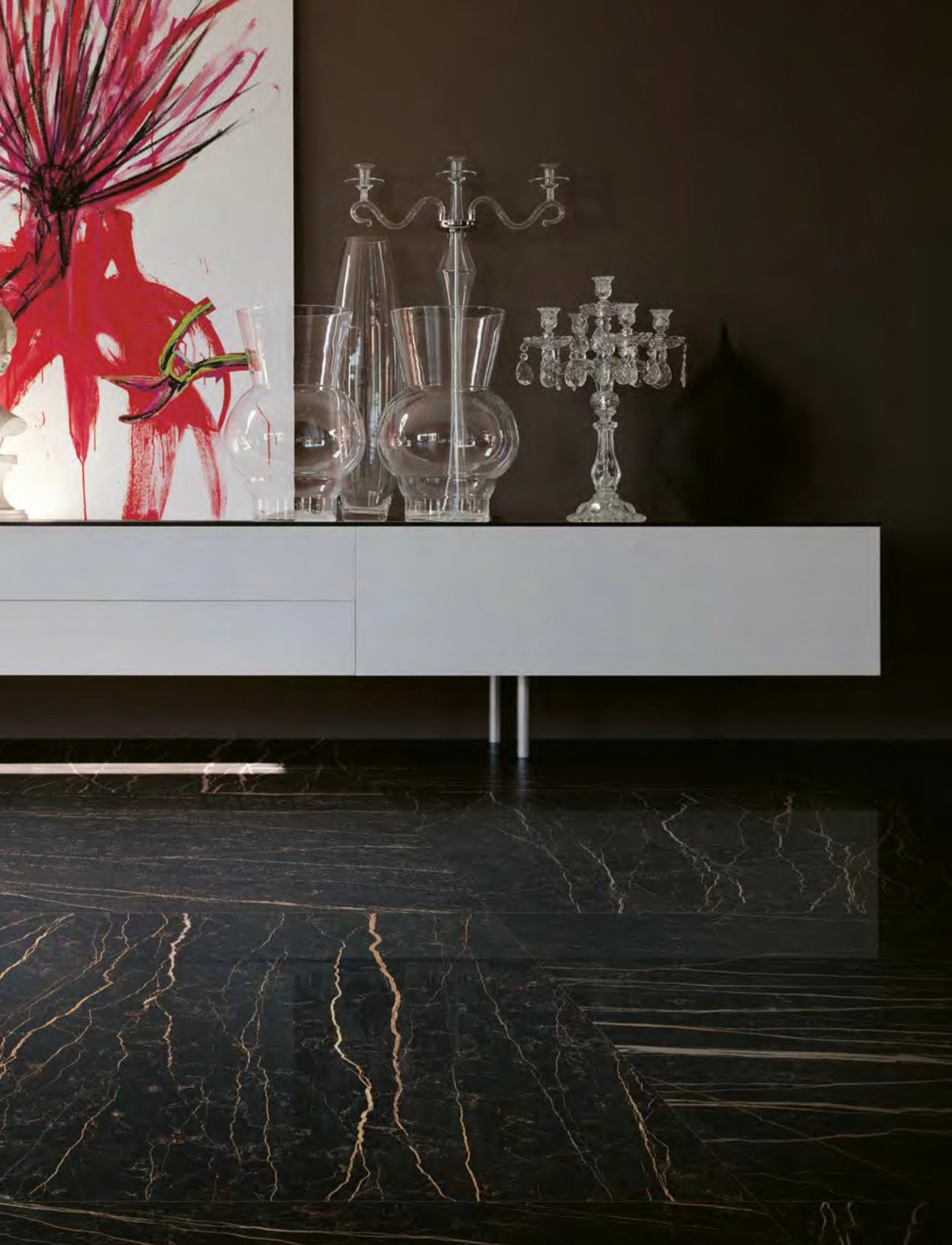 FLORIM - Thunder night 120x280 glossy - Lastra Ceramica