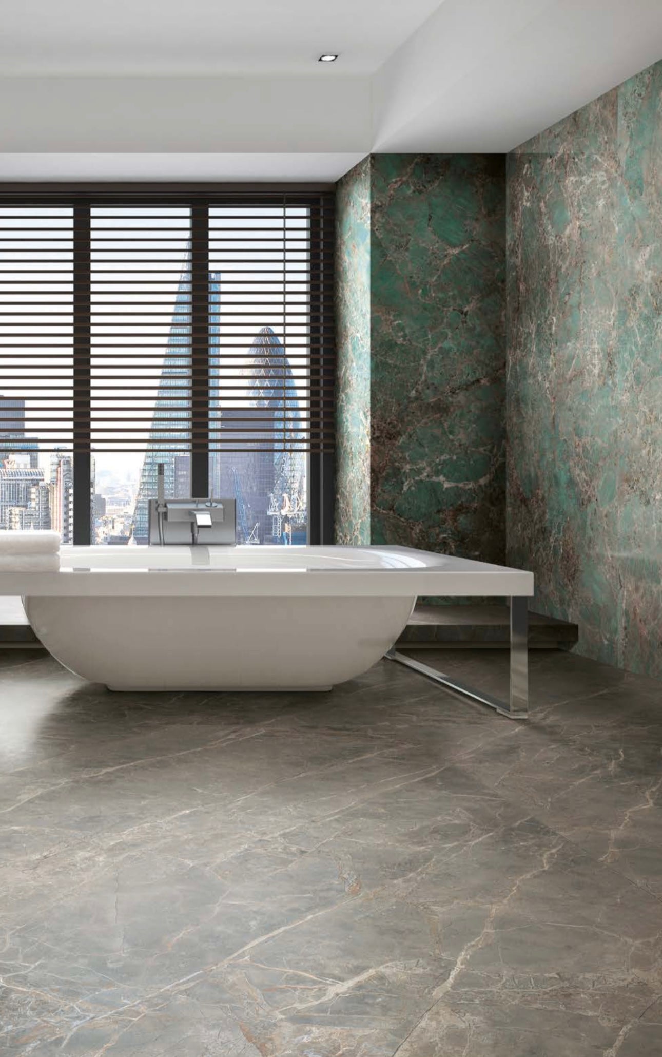 FLORIM - Etoile de rex gris 160x160 - Lastra Ceramica