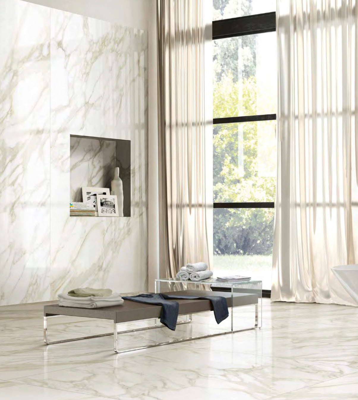 FLORIM - Etoile creme glossy 160x160 - Lastra Ceramica