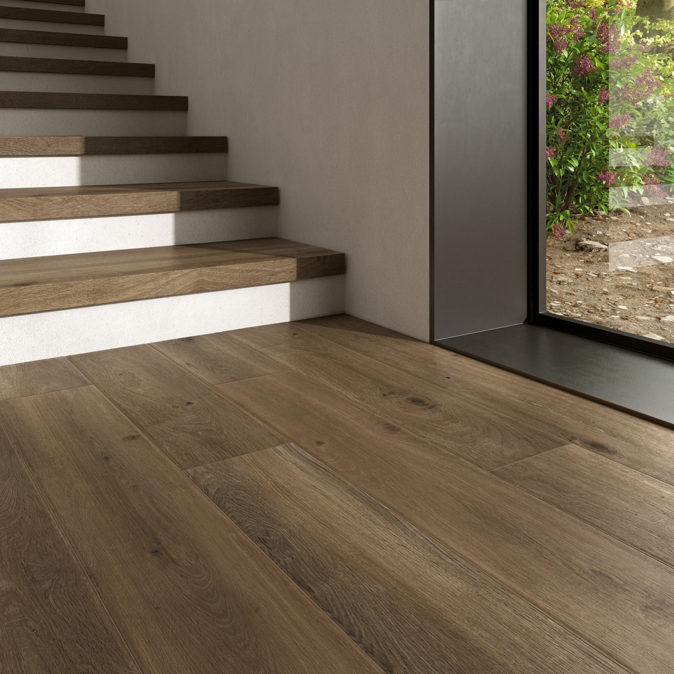 RICCHETTI - Megeve teak 20x120 - Lastra Ceramica