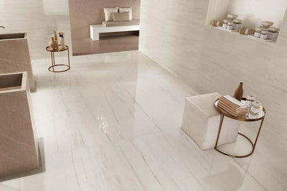 ATLAS CONCORDE - Marvel Stone bianco dolomite 75x150 lappato - Lastra Ceramica