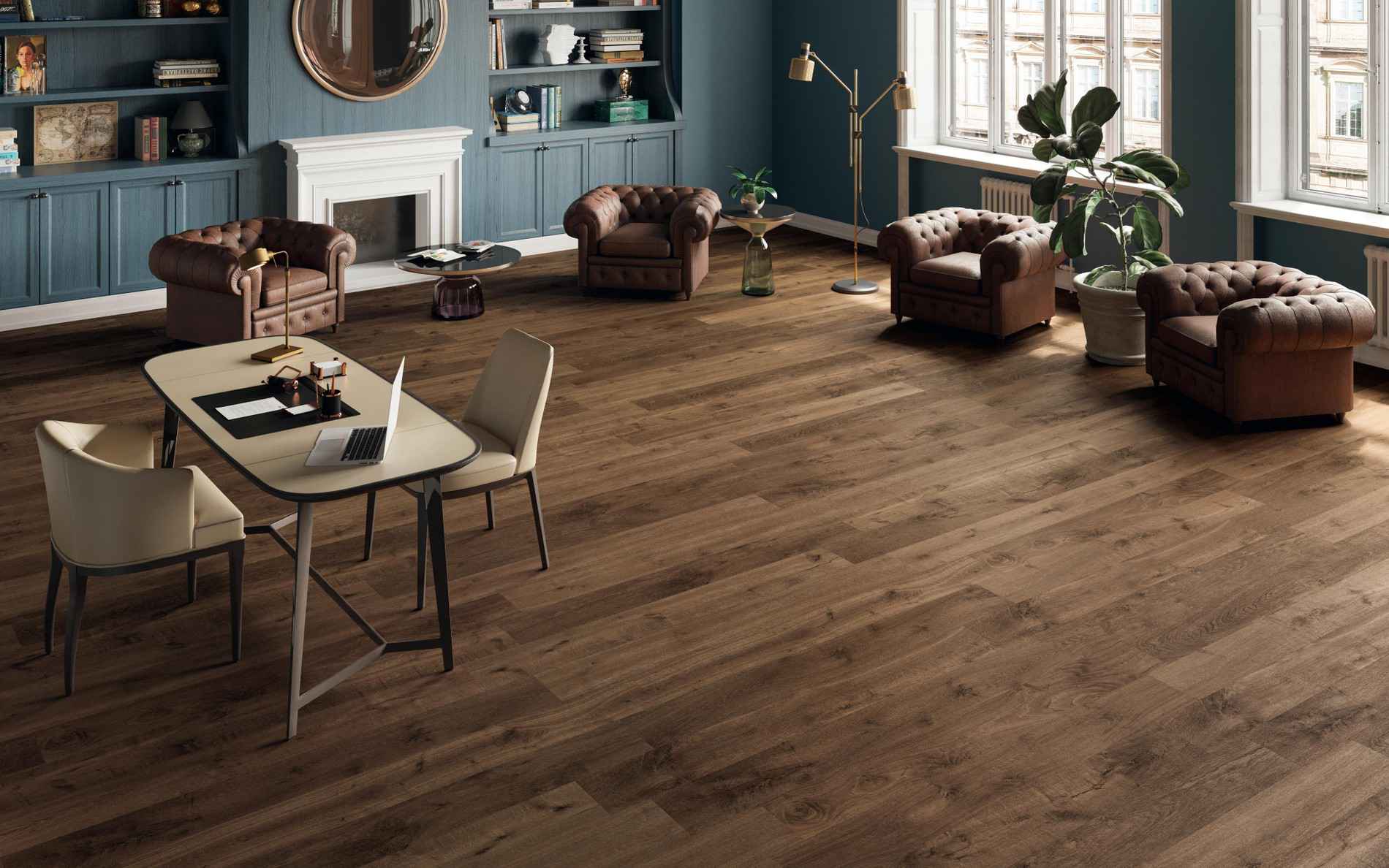 Atlas Concorde Heartwood Moka 18,5x150 - Lastra Ceramica